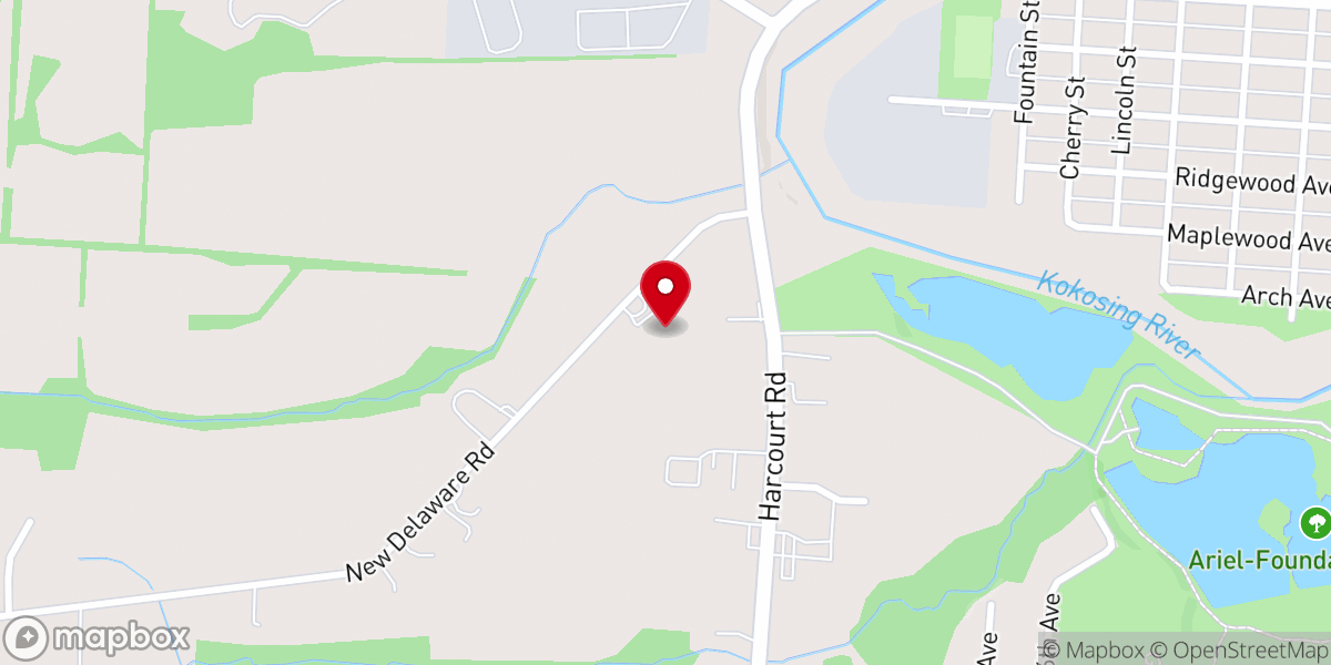 Map showing location of Covenant Church