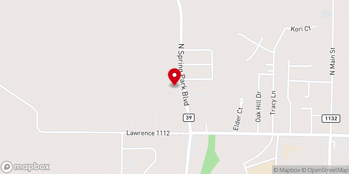 Map showing location of Christ Chapel