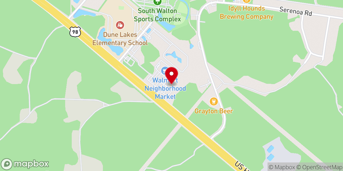 Map showing location of Apostles By-the-Sea Anglican Church