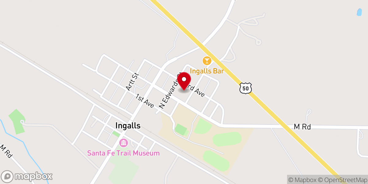 Map showing location of Saint Stanislaus Catholic Church