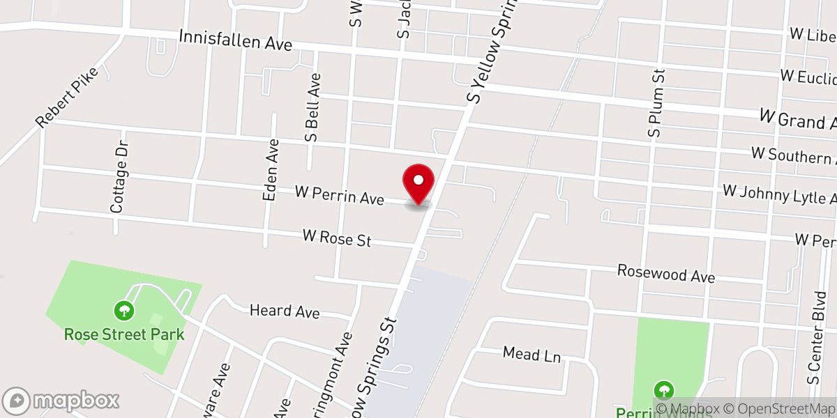 Map showing location of House of Prayer