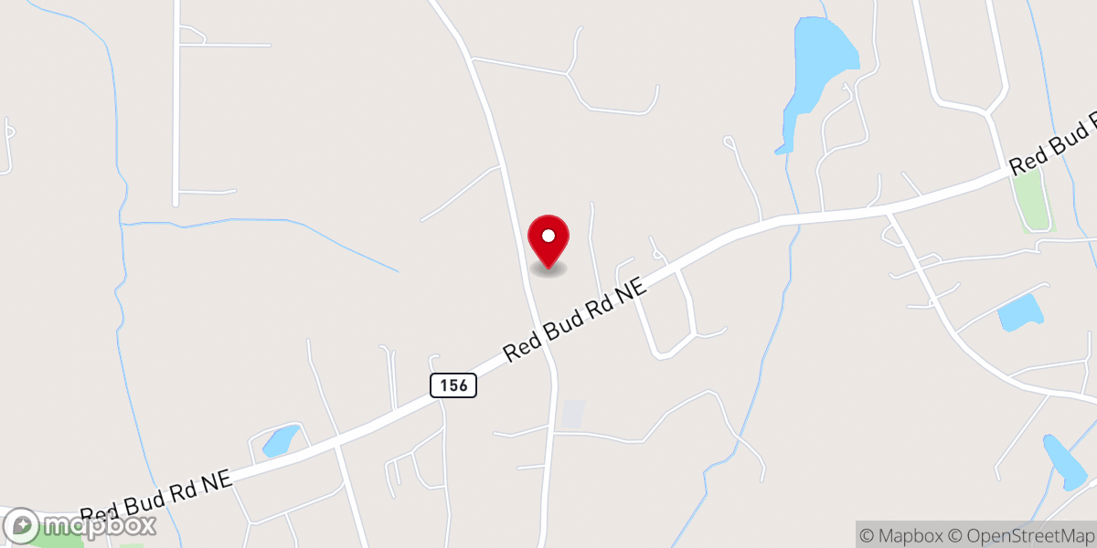 Map showing location of Iglesia MMM Calhoun GA