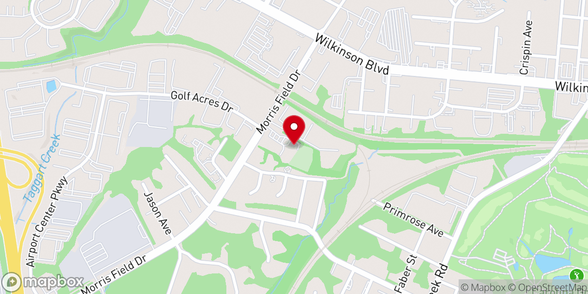 Map showing location of Moores AME Zion Church