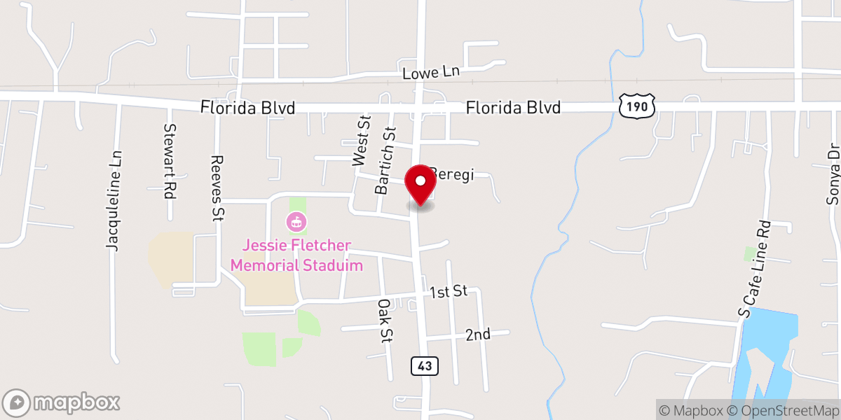 Map showing location of Town Of Albany