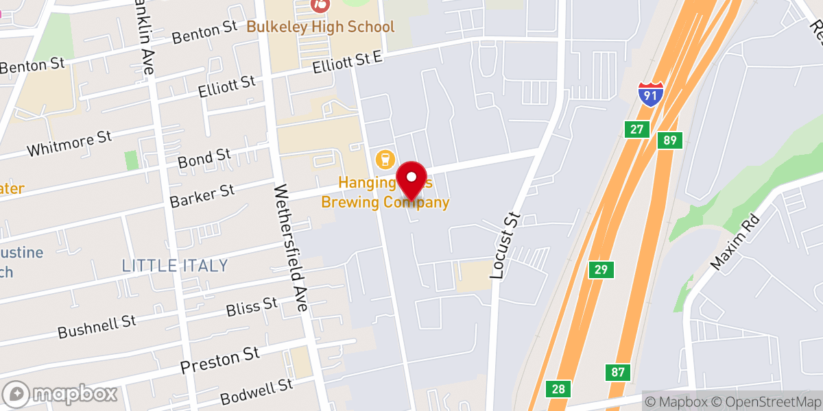 Map showing location of Prosperity Chapel International