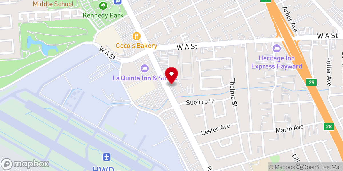 Map showing location of Saint Joachim Catholic Church
