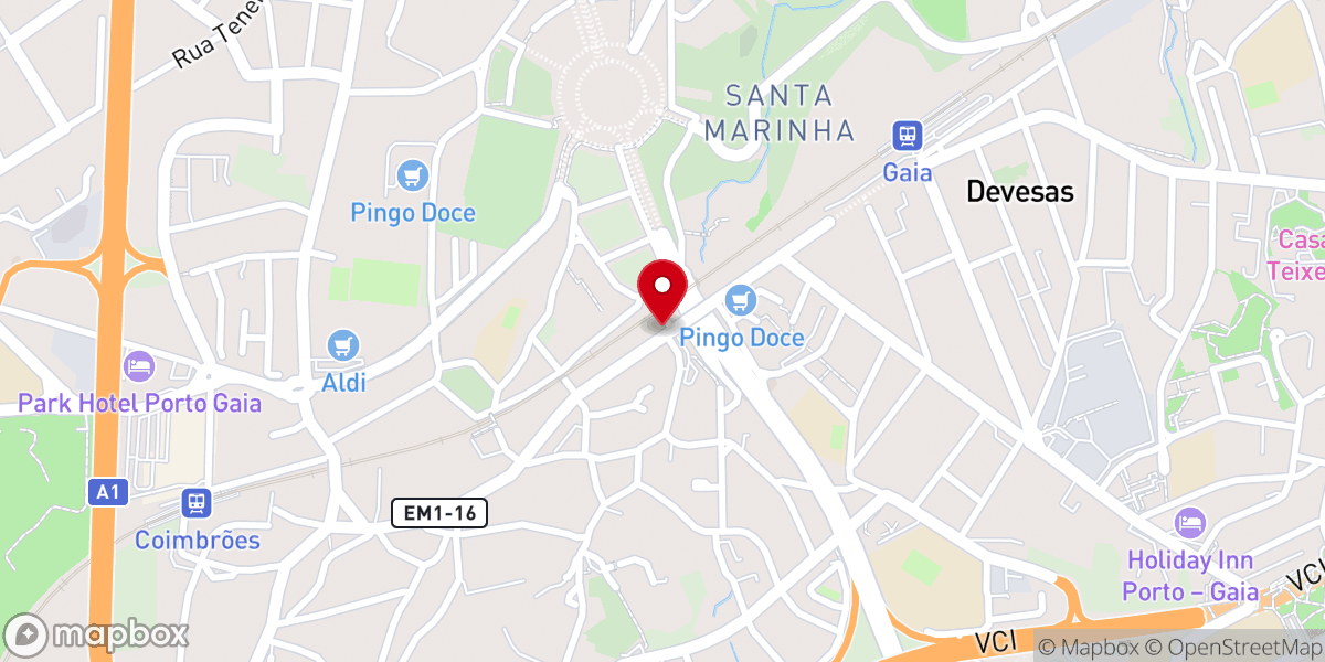 Map showing location of IGREJA LUSITANA (ANGLICANA)