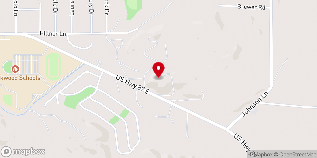 Map showing location of Chapel Of Hope Assembly Of God