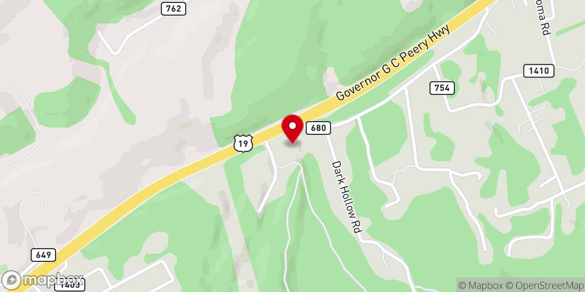 Map showing location of Destiny Outreach Ministries