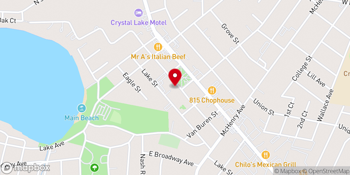 Map showing location of St. Thomas the Apostle Catholic Church