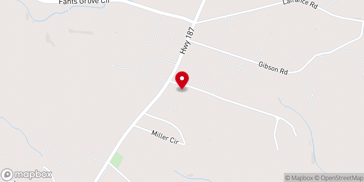Map showing location of 클램슨 주님의 교회 - Clemson Korean Church
