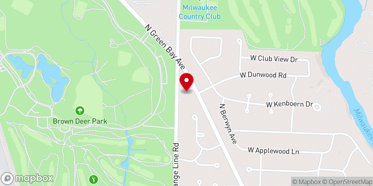 Map showing location of Memorial Lutheran Church ELCA