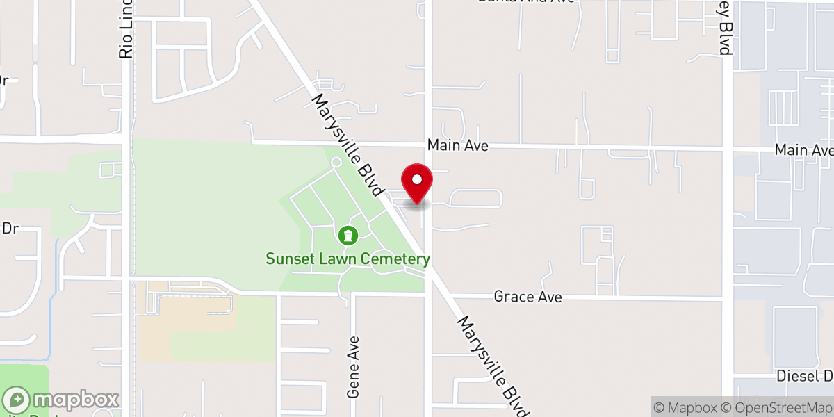 Map showing location of Slavic Independent Baptist