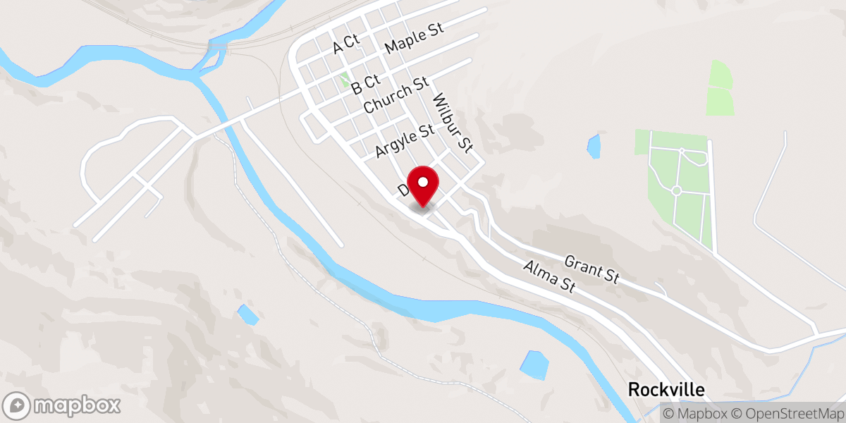 Map showing location of Most Holy Trinity Church