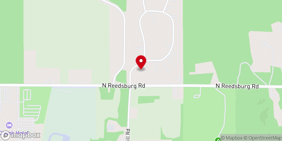 Map showing location of Half-Moon Fireplace Inc. Native American Church of Wisconsin