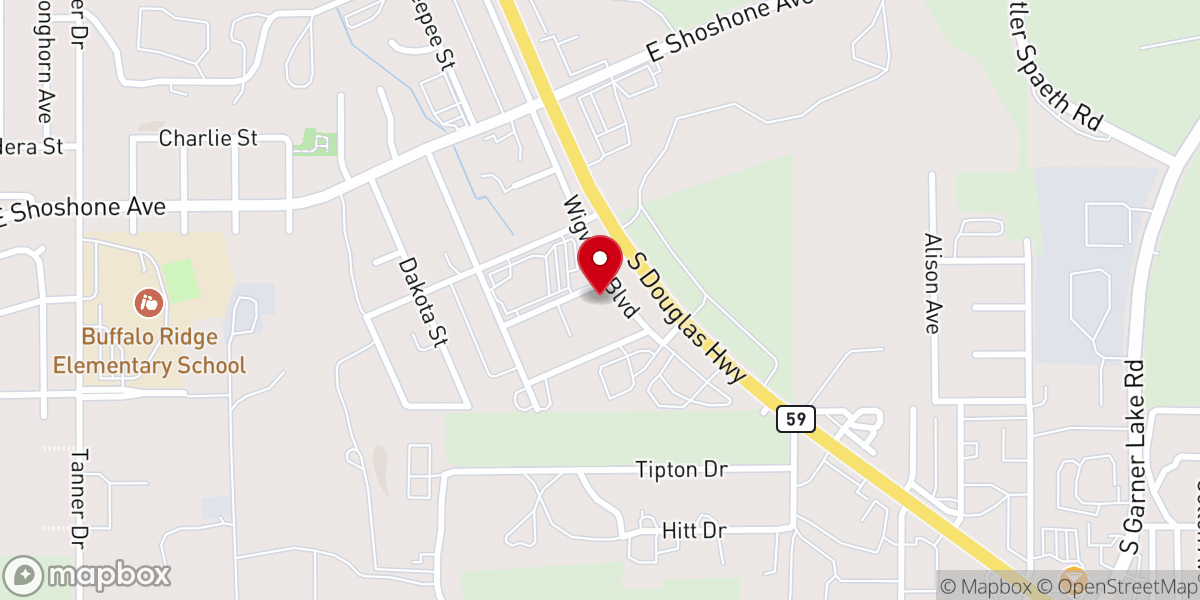Map showing location of New Life Wesleyan Youth Center