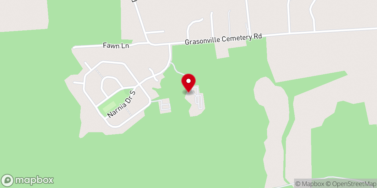 Map showing location of Little Lamb Preschool