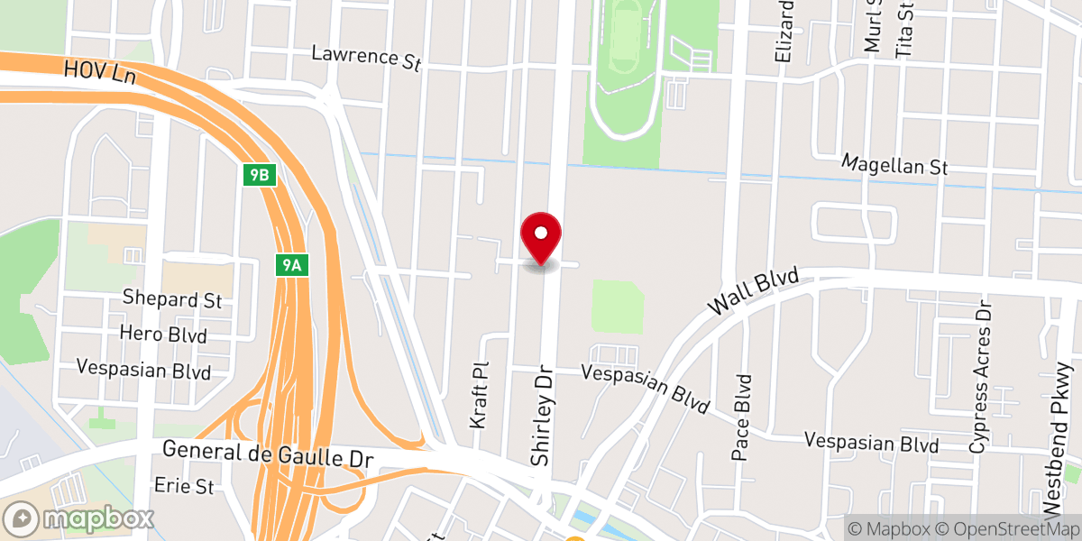 Map showing location of Jesus Glorious Saints Overcomer Baptist Church