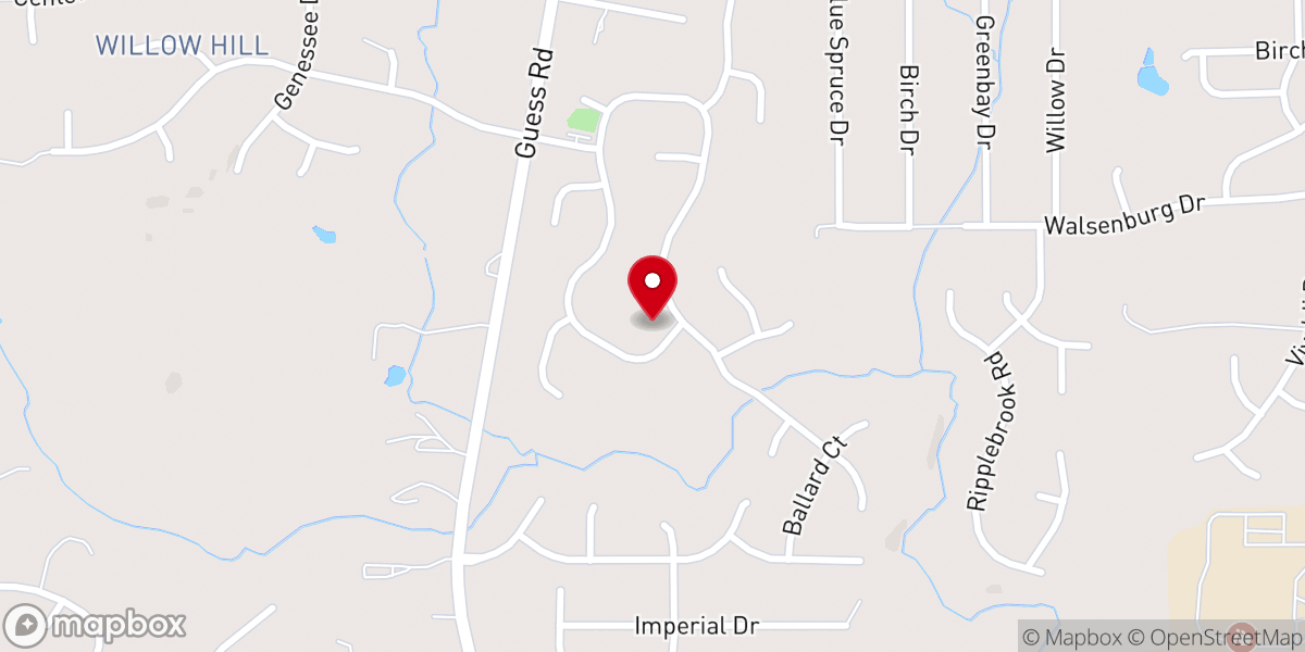 Map showing location of Iglesia Evangelica Arca De Alianza Inc