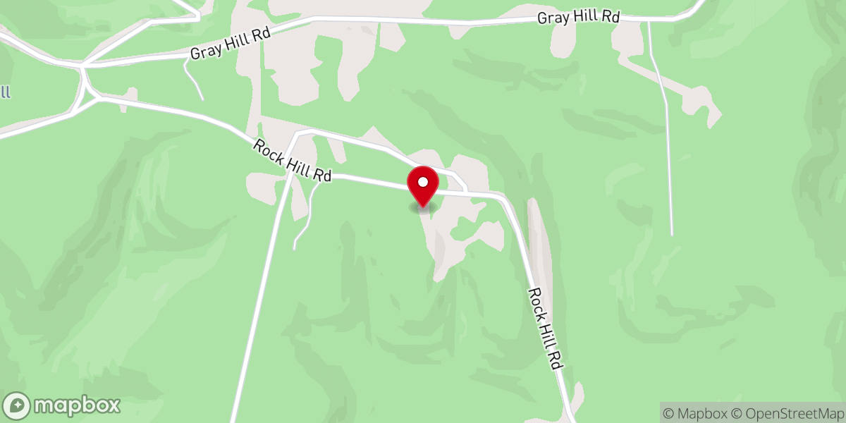Map showing location of Chapel in the Woods