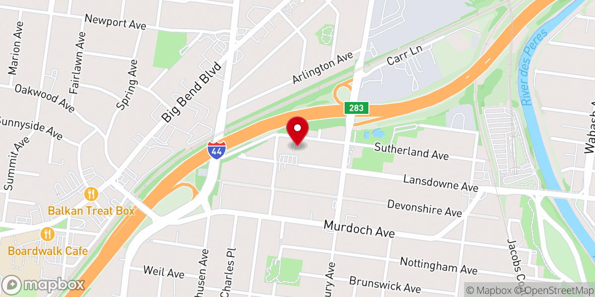 Map showing location of St. Michael the Archangel Catholic Church