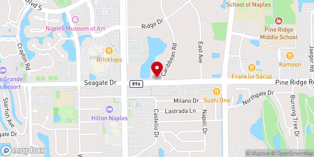 Map showing location of CrossRoads Evangelical Free Church