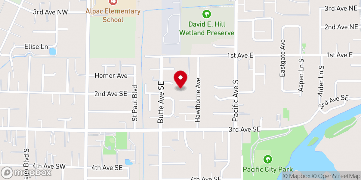 Map showing location of In Time International Ministries