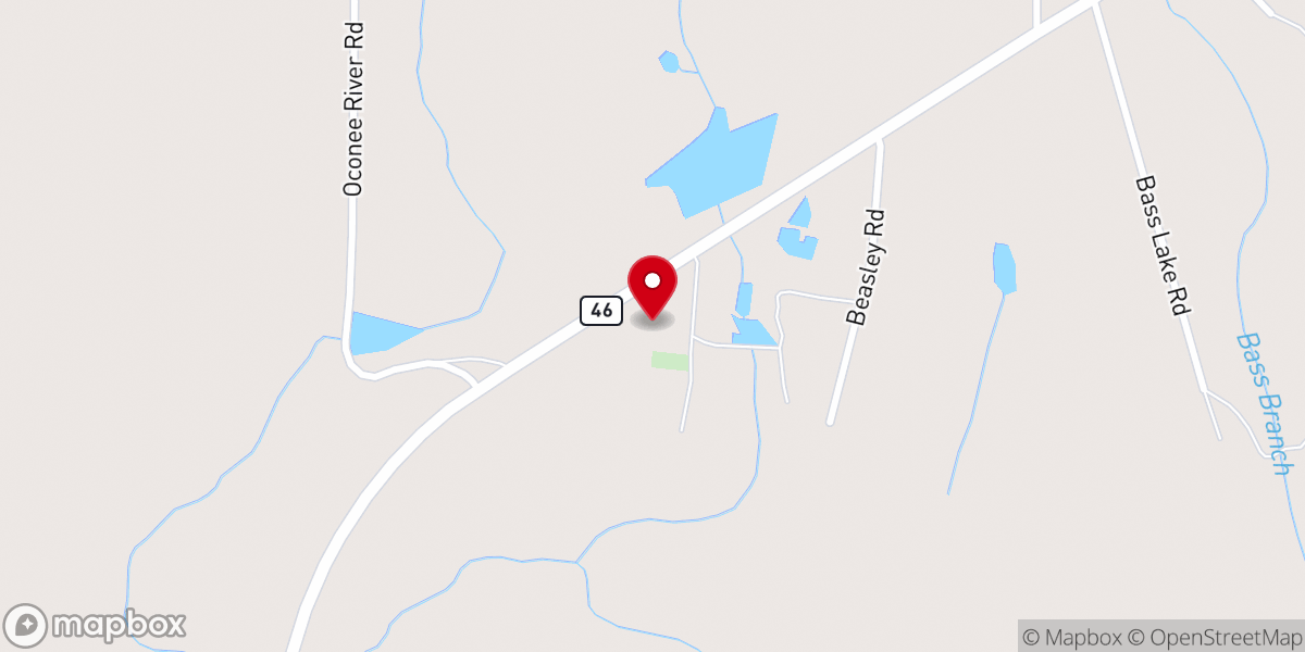 Map showing location of Faith Tabernacle Pentecostal Church