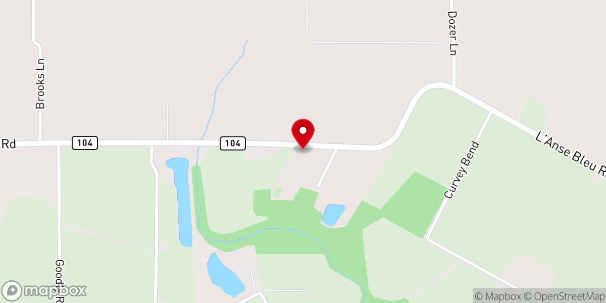 Map showing location of St Peter Baptist Church