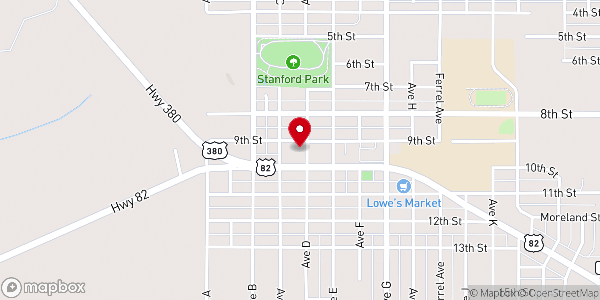 Map showing location of TEMPLO BAUTISTA NUEVA VISION
