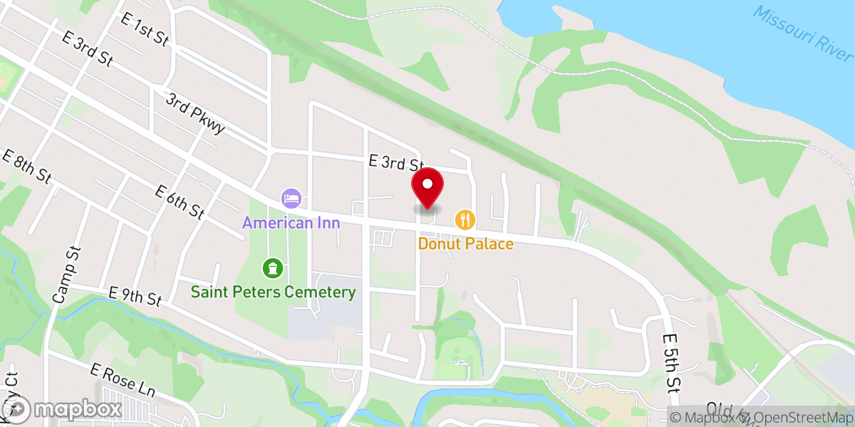 Map showing location of Apostolic Life Church of Washington