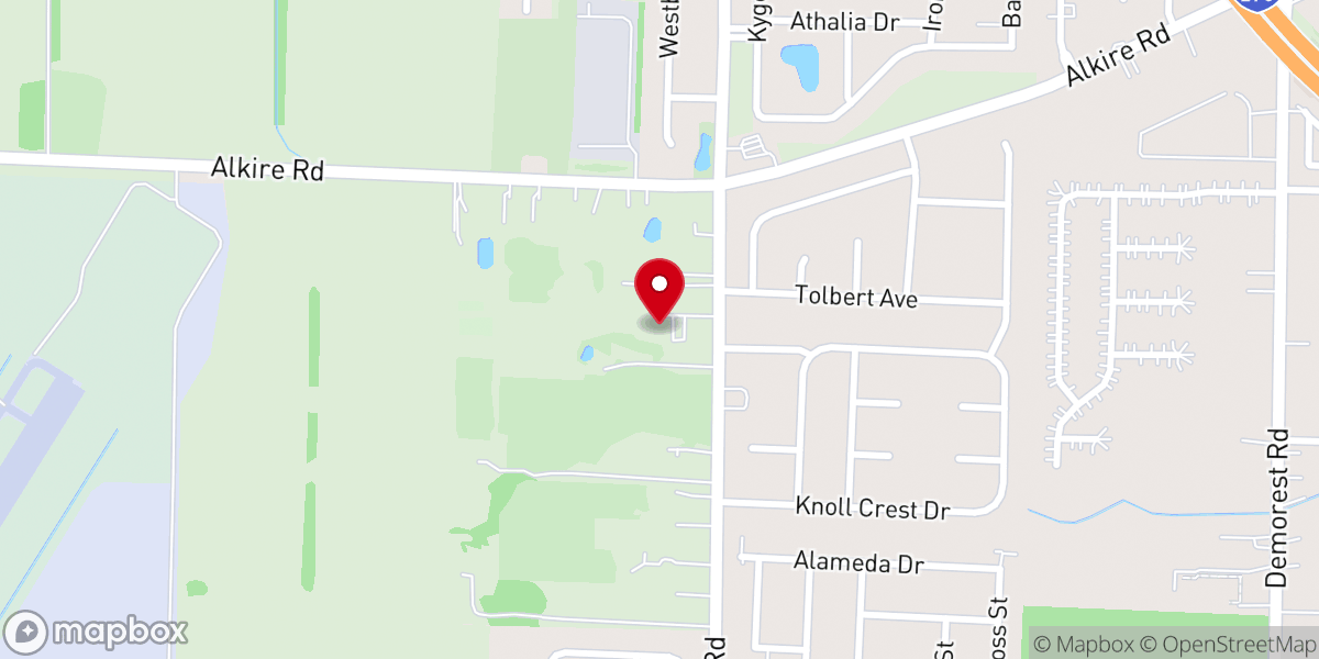 Map showing location of 100Fold Church/Jerry Savelle Ministries
