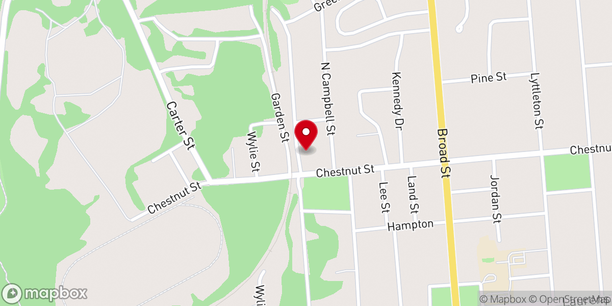 Map showing location of Camden Church of God