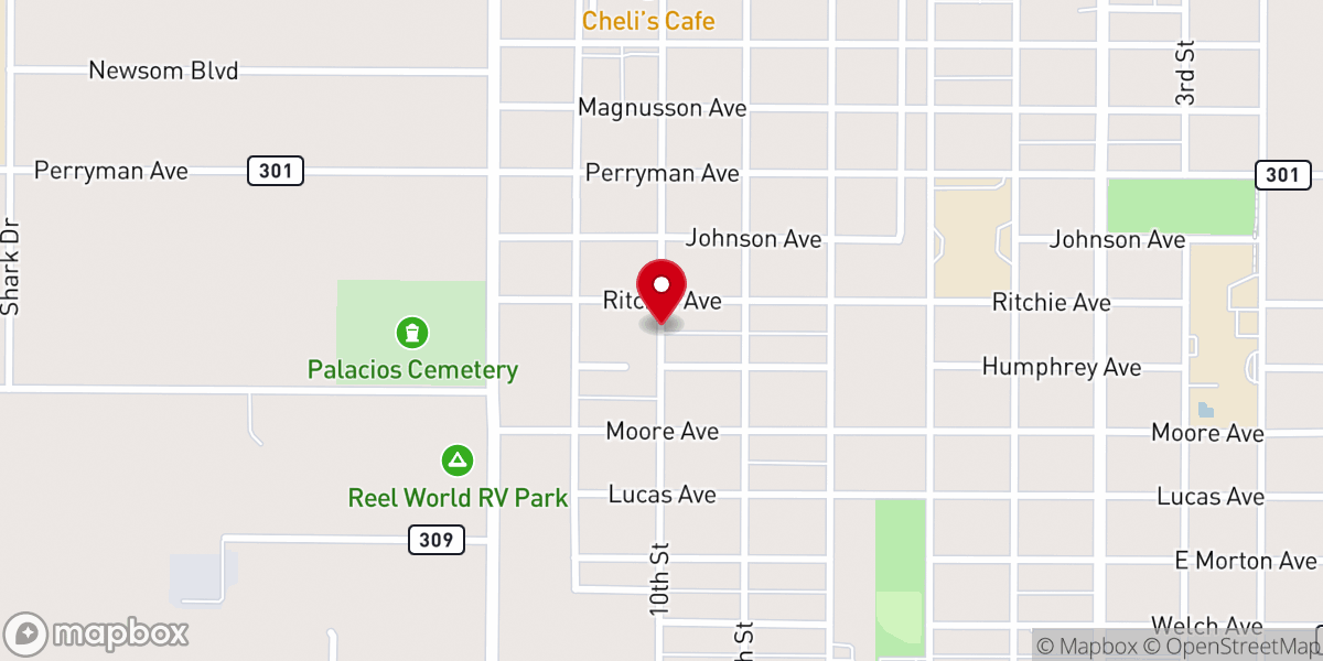 Map showing location of New Beginnings Assembly