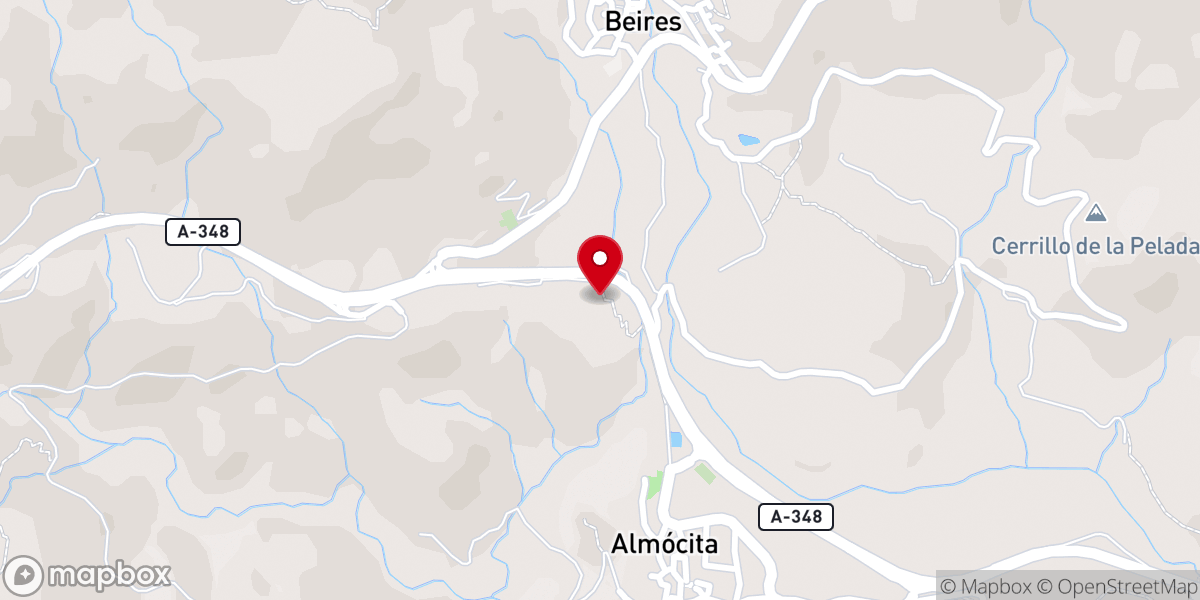Map showing location of Ermita de los Desamparados