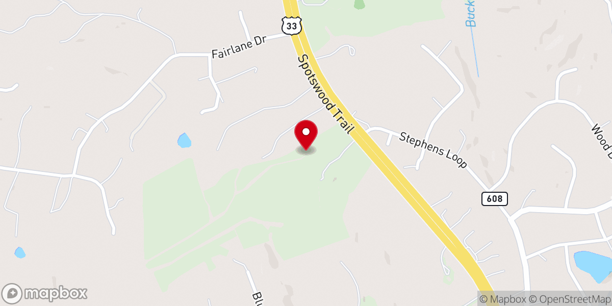 Map showing location of Logos Church Inc