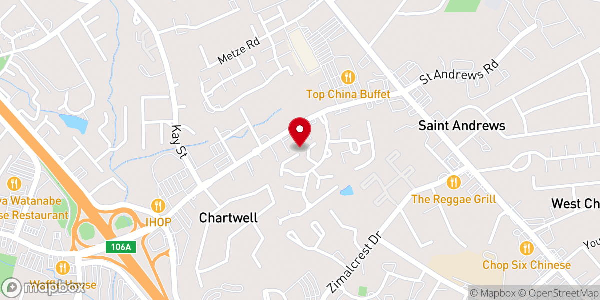Map showing location of Reaching Out to Gods Children