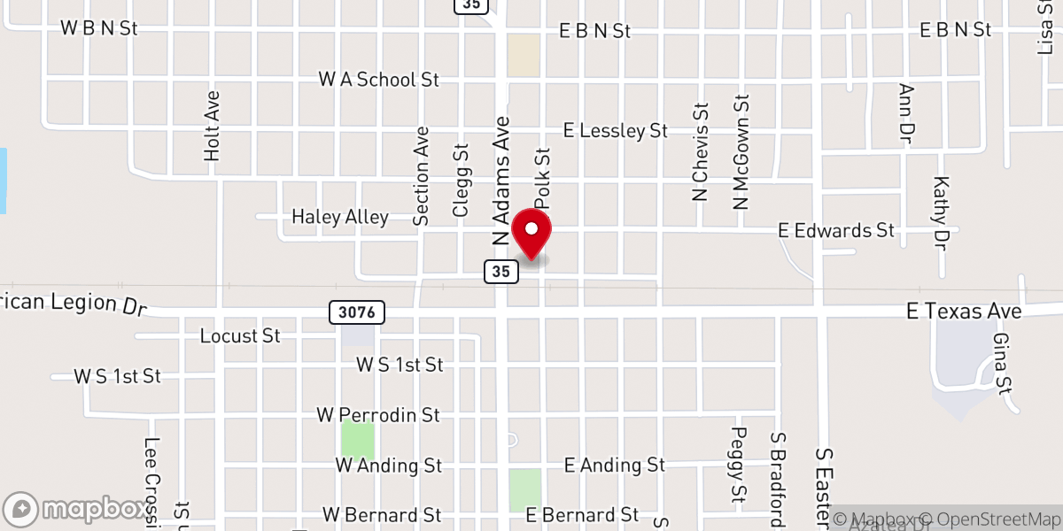 Map showing location of The Crossing at Mervine Kahn
