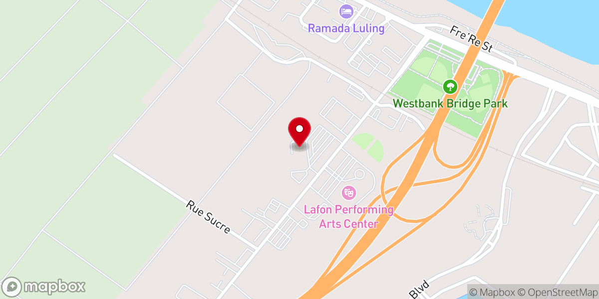 Map showing location of Edward Dufresne Community Center