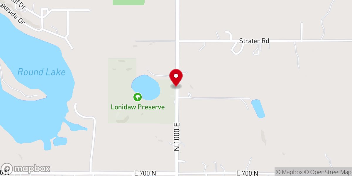 Map showing location of Lonidaw Nature Preserve - ACRES Land Trust