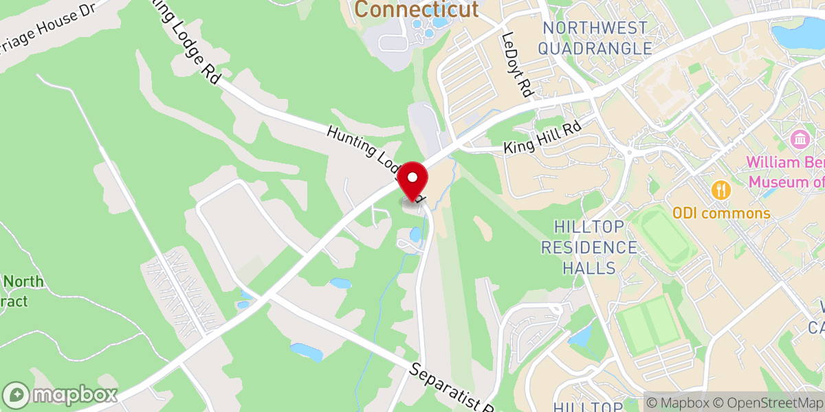 Map showing location of Friends Meeting House