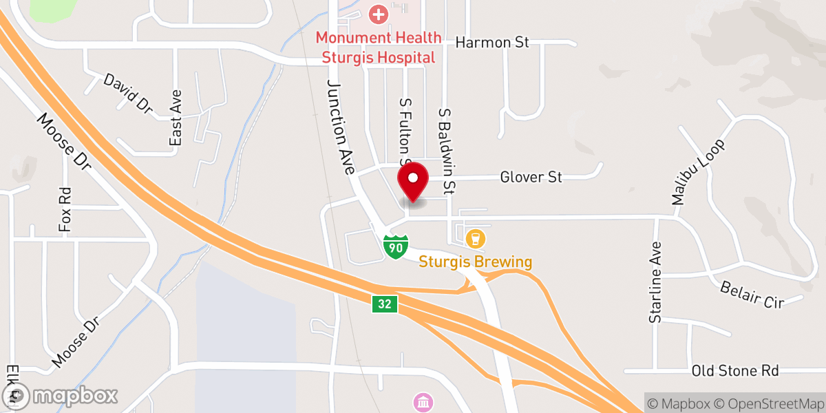 Map showing location of Mission At The Cross Church