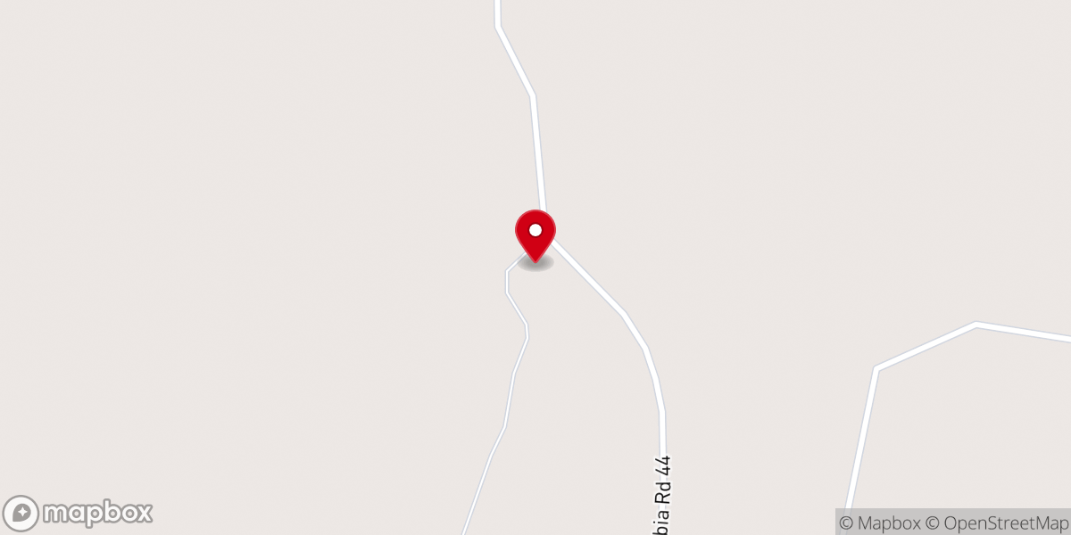 Map showing location of Smyrna Church