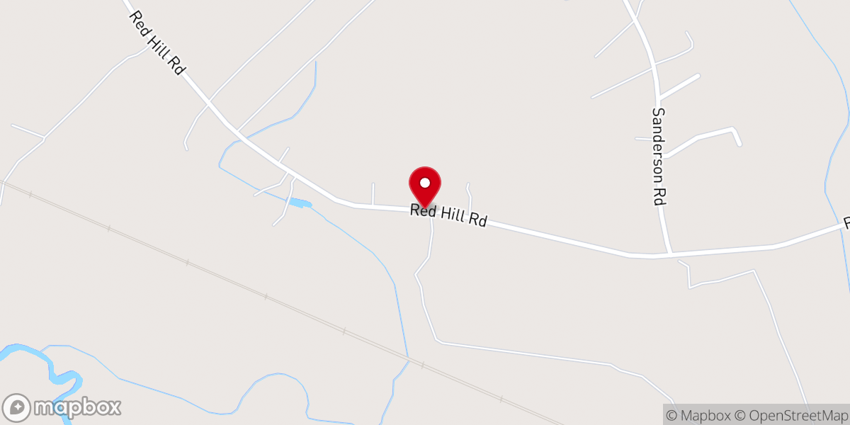 Map showing location of Oakwood Farms and Venue