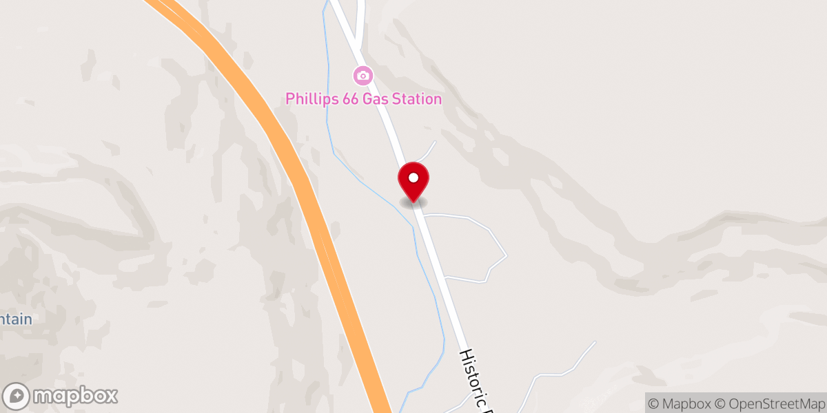 Map showing location of Laguna Acoma Church