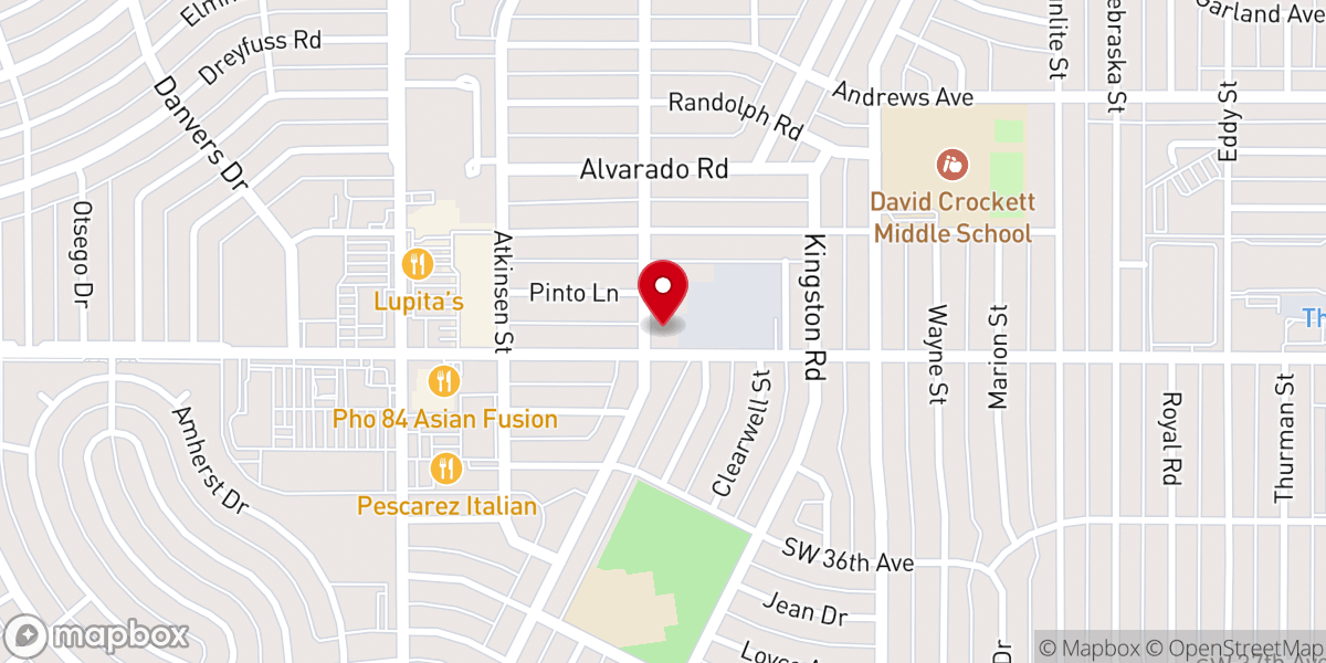Map showing location of Lifeway Fellowship Baptist Church