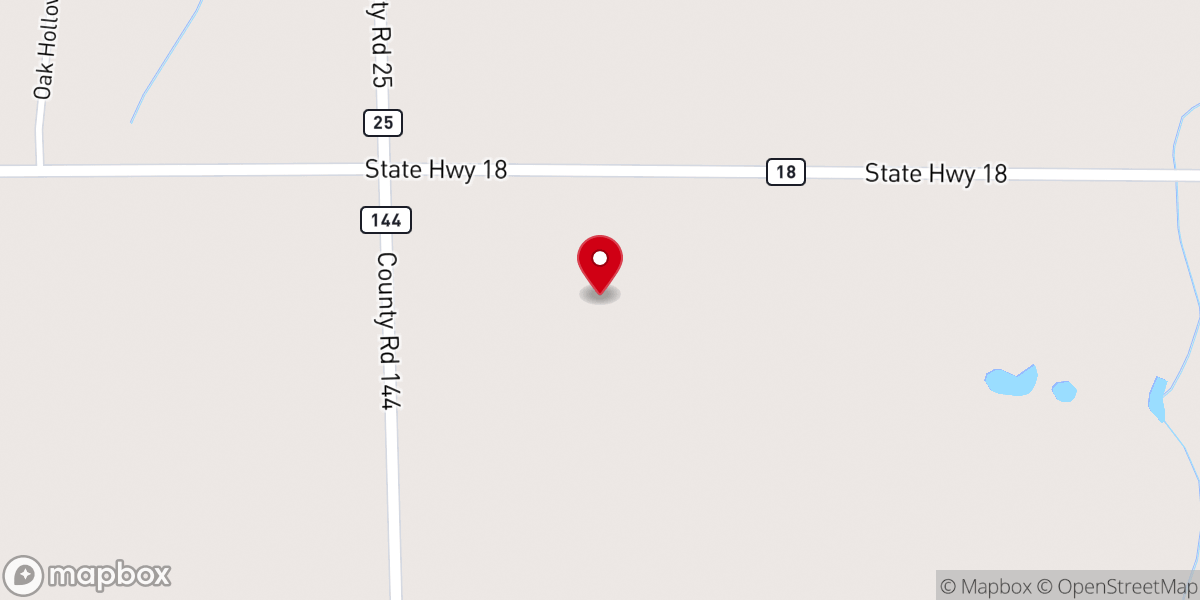 Map showing location of South Long Lake Church