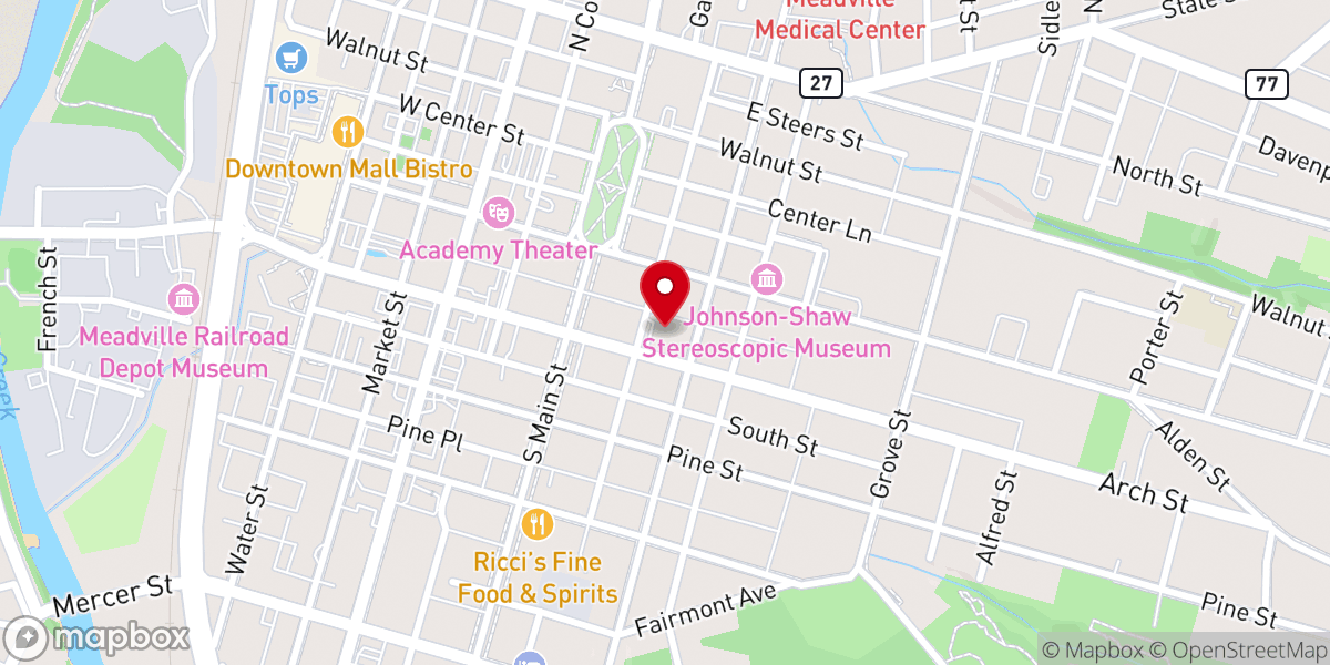 Map showing location of St Brigid Church