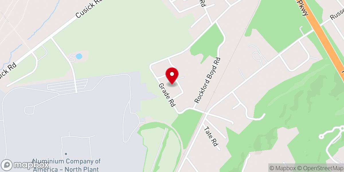 Map showing location of Pilgrim Temple Missionary Baptist