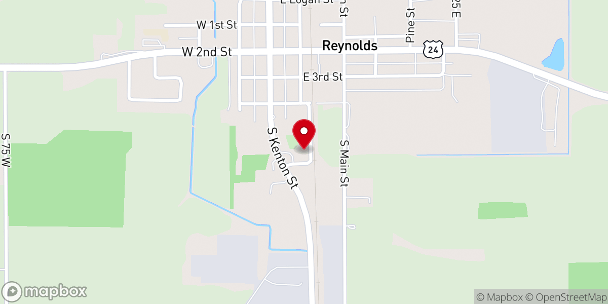 Map showing location of Saint Joseph Catholic Church